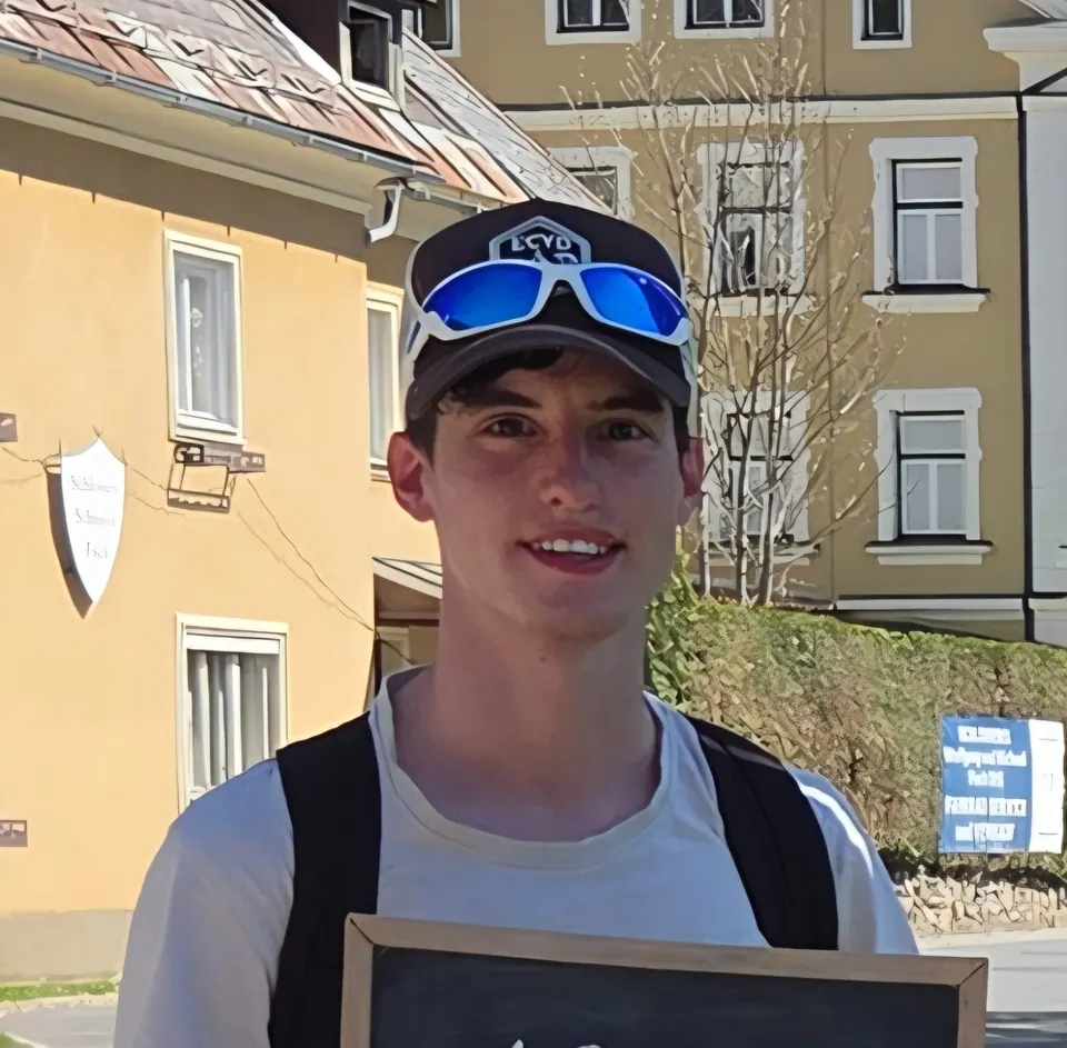 Elias nach dem Weg nach Mariazell